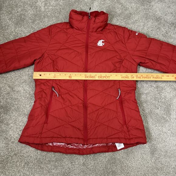 Columbia Sportswear Omni Heat Thermal Jacket Sz L WSU Cougars - Picture 9 of 10